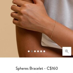 Mejuri Spheres Bracelet 14k Solid Gold